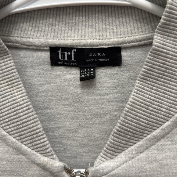 Zara trf Collection Zip Bomber Jacket - Picture 3 of 6